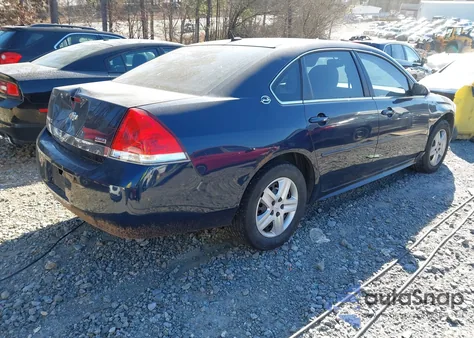 2009 Chevrolet Impala Ls из США, поврежденный, VIN 2G1WB57K391224978